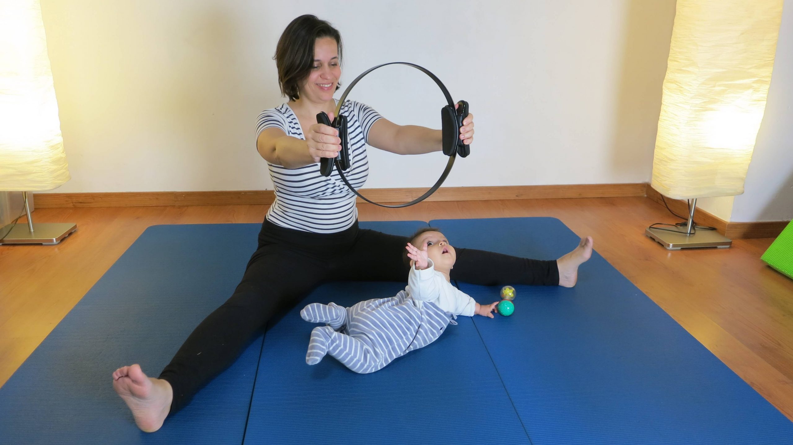 Clase post parto bebe fisioterapia y osteopatia pediátrica arganzuela